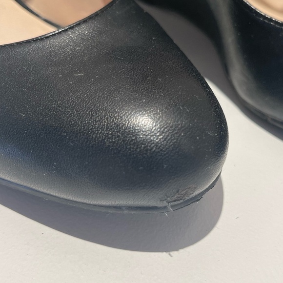 Elegant Black Women's Wedge Shoes - Picture 3 of 7
